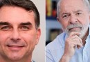 Pesquisa aponta mudança na expectativa de vitória entre Flávio Bolsonaro e Lula