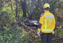 Piloto de balão que caiu em SC tentou combater incêndio, mas extintor falhou, diz polícia