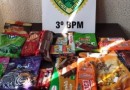 Mãe acompanhada com filhos menores de idade é presa após furtar alimentos de estabelecimento comercial