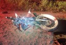 Motociclista fica gravemente ferido após se envolver em acidente de trânsito
