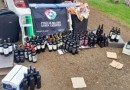 Carga de vinho descaminhado, avaliada em mais de R$ 19 mil, é apreendida no Oeste