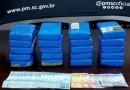 Mais de 20 kg de cocaína são apreendidos com homem de 37 anos