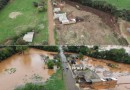 Fortes chuvas provocam inundações, deixam famílias desalojadas e interditam rodovias no Oeste de SC