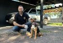Policial Civil de SMOeste adota cão resgatado de enchente no RS
