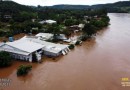 Cheia do Rio Uruguai deixa cidades do Oeste de SC inundadas