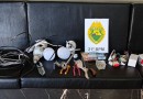 Polícia Militar apreende crack e diversos objetos