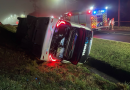 Ônibus tomba e deixa um morto e dezenas de feridos na BR-277