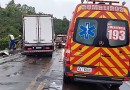 Grave acidente deixa um óbito e pelo menos quatro feridos na BR 282, entre SMO e Maravilha