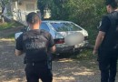 Polícia recupera carro roubado no Brasil após perseguição na fronteira