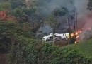 Avião de passageiros que saiu de Cascavel cai no interior de SP