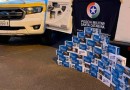 Motorista tenta fugir, mas é preso com cigarros contrabandeados