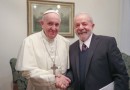 Lula convida papa Francisco a visitar o Brasil