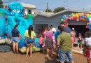 Grupo de mães realiza bonita festa de dia das crianças no Bairro Aeroporto