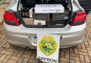 BPFRON apreende veículo carregado com mercadorias irregulares