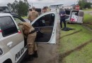 Cerqueirenses são presos após tentarem furar bloqueio da PM em São João Batista