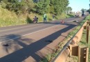 Ciclista morre em colisão com camionete na BR-282 em Pinhalzinho
