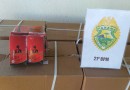 Quase meio milhão de reais em papel de seda descaminhado é apreendido pela Polícia Militar