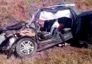 Motorista fica gravemente ferido em acidente