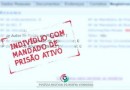 Condenado por praticar crimes de roubo e furto é preso