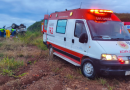 Homem fica ferido em acidente com capotamento na BR-282