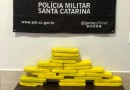 PMRv intercepta ônibus e drogas são encontradas em mala de menor