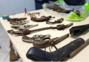 Polícia descobre oficina ilegal de armas de fogo no porão de casa em SC