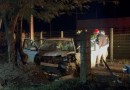 Condutor fica ferido em acidente na PR-566