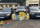 PM apreende quase 500 kg de maconha em operação contra o tráfico no Oeste de SC