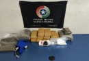 Jovem é preso com quase 9 kg de maconha, cocaína e haxixe