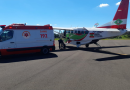 Avião Arcanjo realiza transporte aeromédico de bebê prematuro