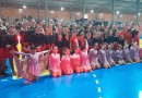 Show de patinação é realizado pela academia Bio Mais