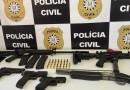 Polícia Civil de Chapecó participa de operação policial contra o crime organizado e distribuição de armas