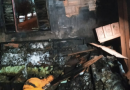 Incêndio em residência mobiliza Corpo de Bombeiros
