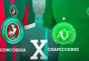 Concórdia e Chapecoense disputam “clássico da linguiça” pelo Catarinense