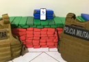 Mais de 90 quilos de maconha apreendidos na BR 282