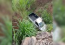 Motorista entra em parada cardiorrespiratória após saída de pista e capotamento
