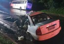 Ônibus fretado em SMOeste sofre acidente com morte na BR 282