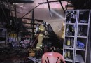 Incêndio atinge mercearia durante a madrugada na PR-180