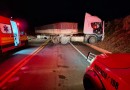 Acidente frontal deixa uma pessoa morta na SC-480