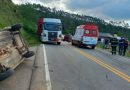 Idoso corta a frente de motociclistas e dois morrem em acidente na SC-108