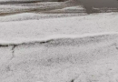 Cidade da Serra Catarinense fica coberta de gelo após tempestade de granizo