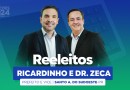 Em votação histórica, Ricardinho é reeleito com 87,19%