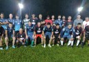 Legislativo barraconense participa de jogo amistoso de inauguração da iluminação do campo da Linha Nova