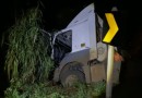 Grave acidente na BR-373 deixa dois feridos, em Coronel Vivida