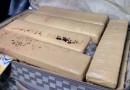 Jovem é flagrado pelo BPFron com 30 quilos de maconha em ônibus na PR 182 em Realeza