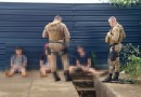 Menores são apreendidos tentando furtar residência no centro