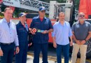 CBMSC recebe a primeira auto escada mecânica do Programa SC Mais Segura