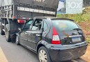 Mulher e bebê são resgatados após grave colisão traseira na Avenida Willy Barth
