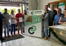 Município recebe unidade coletora de lâmpadas