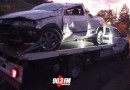 Jovem morre prensada por carro e homem foge após capotamento em SC